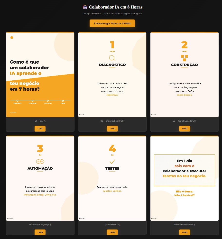 Exemplo de resposta do Colaborador 24H personalizado